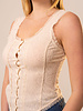 Camilia Corset Top | Ivory
