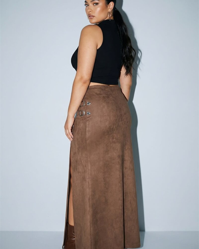 Neah Western Maxi Skirt | Plus