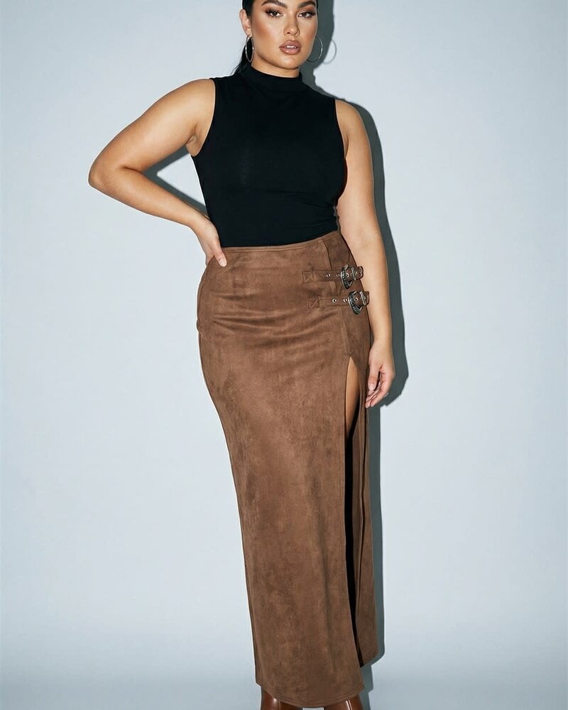 Neah Western Maxi Skirt | Plus