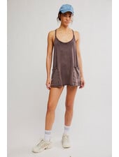 Free People Hot Shot Mini Dress | Chocolate