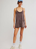 Free People Hot Shot Mini Dress | Chocolate
