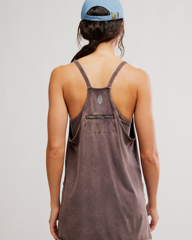 Free People Hot Shot Mini Dress | Chocolate