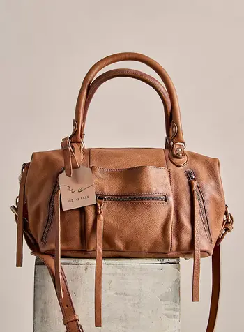 Free People Baby Emerson Tote Bag | Saddle