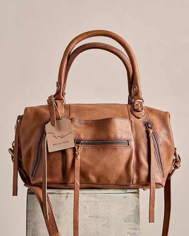 Free People Baby Emerson Tote Bag | Saddle