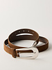 Free People Cannon Suede Belt | Espresso