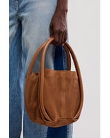 Free People Barlow Suede Bucket Bag | Cognac