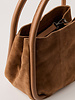 Free People Barlow Suede Bucket Bag | Cognac