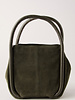 Free People Barlow Suede Bucket Bag | Olive