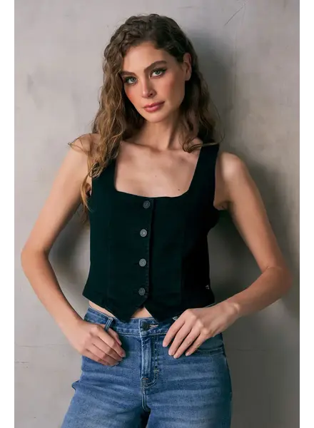 Fonda Denim Vest