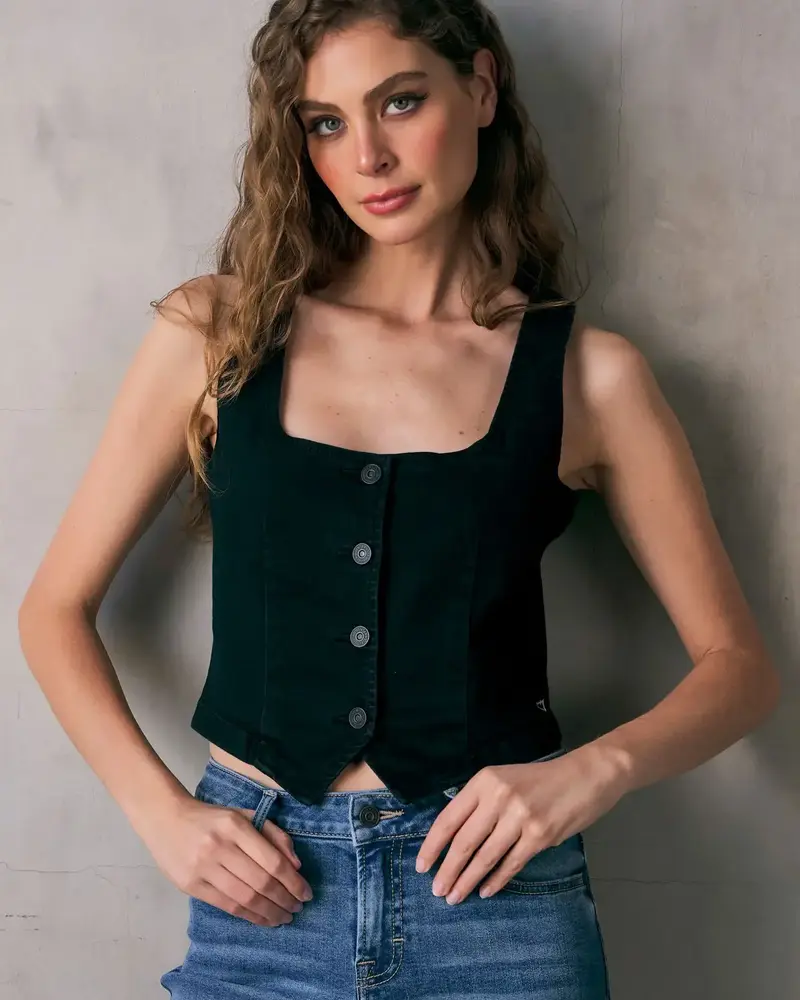 Fonda Denim Vest