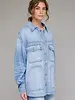Abbey Light Oversized Shirt Jacket