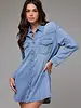 Oversized Shirt Dress