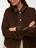 Vero Moda Jamie Corduroy Shacket | Chocolate