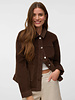 Vero Moda Jamie Corduroy Shacket | Chocolate