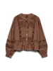 Vero Moda Jules Blouse | Cocoa
