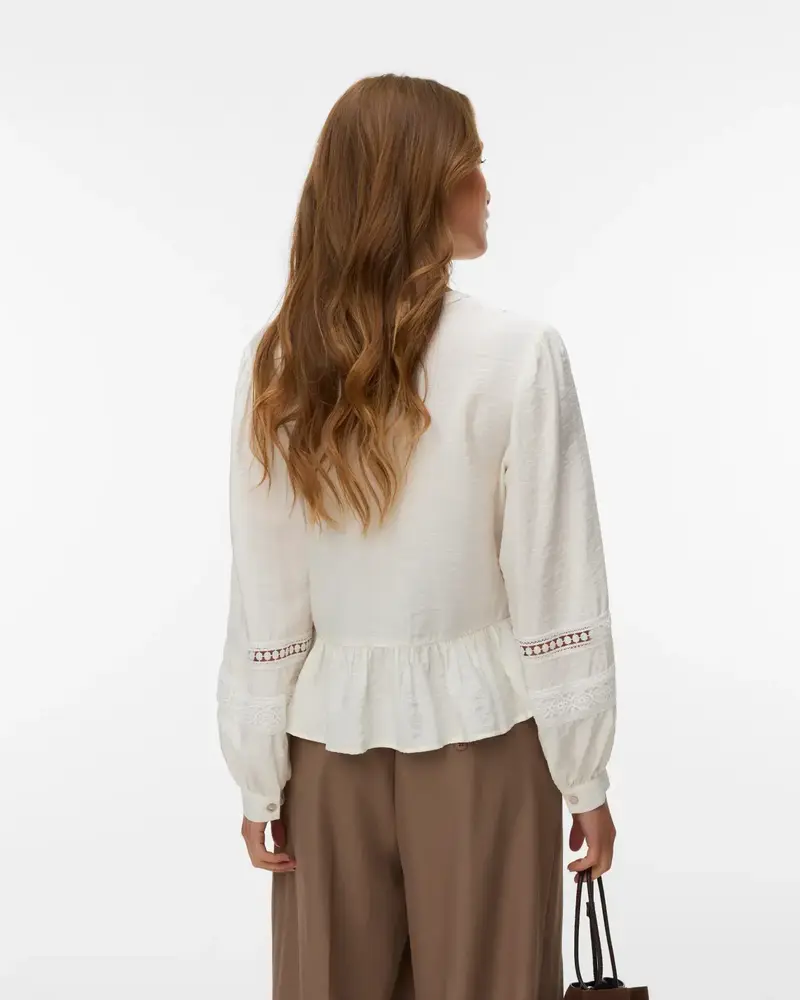 Vero Moda Jules Blouse | White