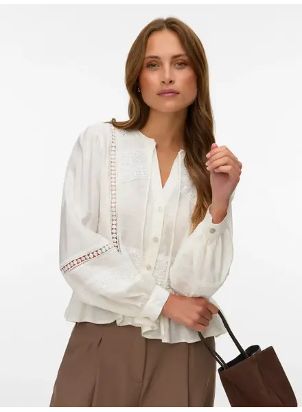 Vero Moda Jules Blouse | White