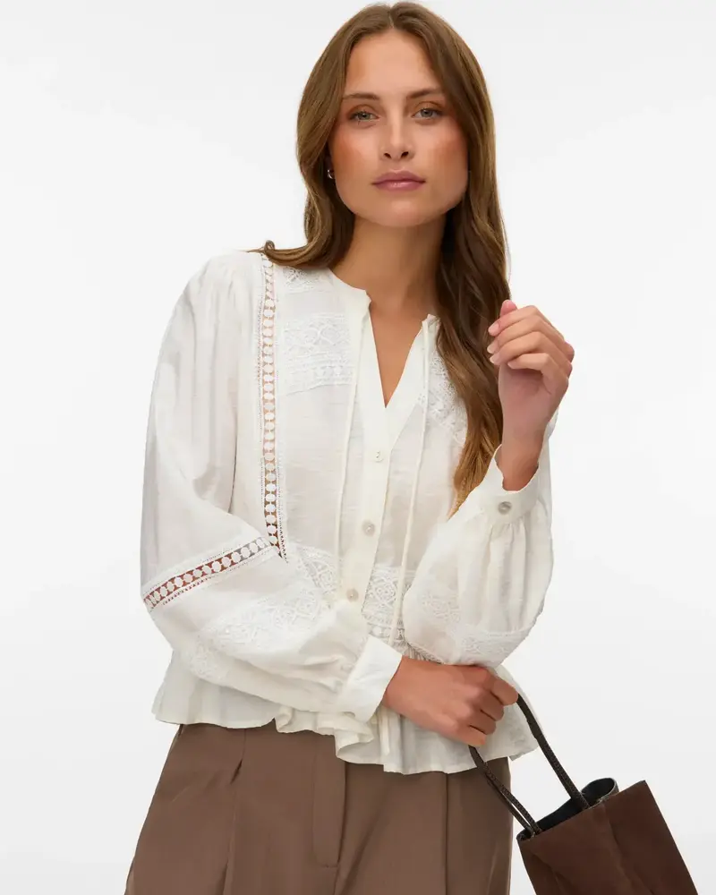 Vero Moda Jules Blouse | White