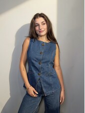 Goldie Denim Vest