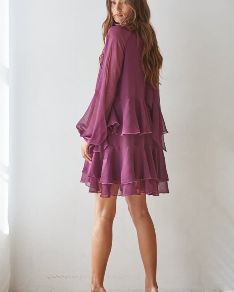 Bebe Doux Ruffle Mock Mini