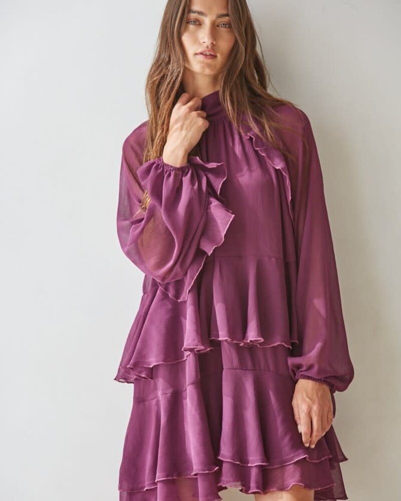 Bebe Doux Ruffle Mock Mini