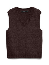 Vero Moda Boom Vest | Chocolate