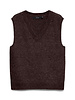 Vero Moda Boom Vest | Chocolate