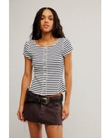 Free People Most Wanted Cardi | Black Stripe