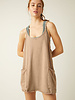 Free People Hot Shot Mini Dress | Mocha