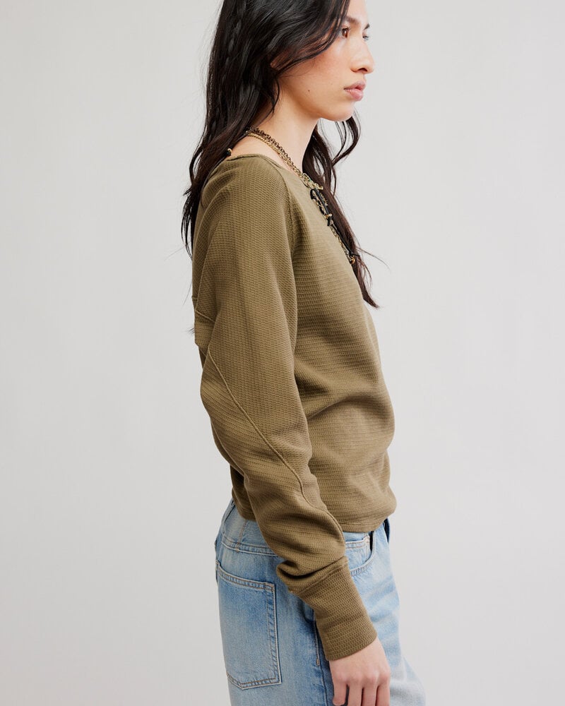 Free People Jess Long Sleeve | Olive