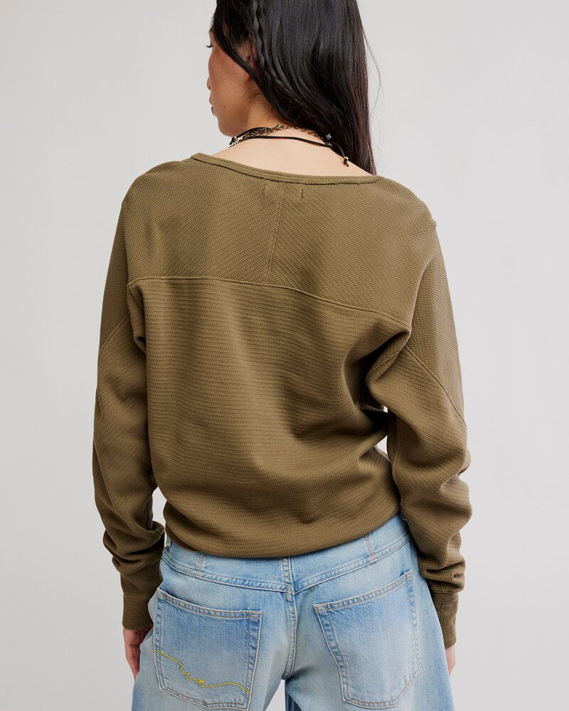 Free People Jess Long Sleeve | Olive