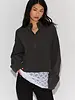 Free People Celeste Quarter Zip | Black