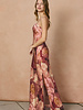 Kendyl Floral Strapless Maxi Dress