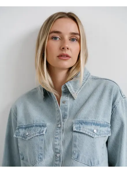 Jolene Denim Shirt | Blue