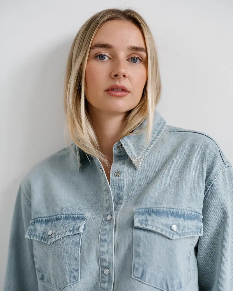 Jolene Denim Shirt | Blue