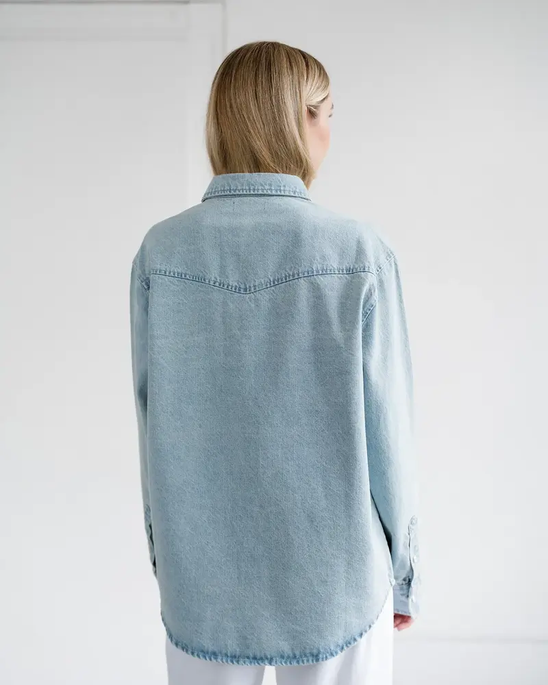 Jolene Denim Shirt | Blue
