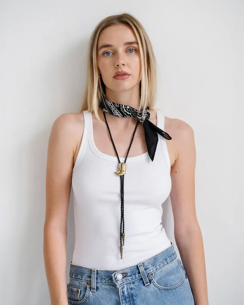 Boots Bolo Tie