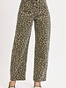 Lennie Leopard Barrel Jeans