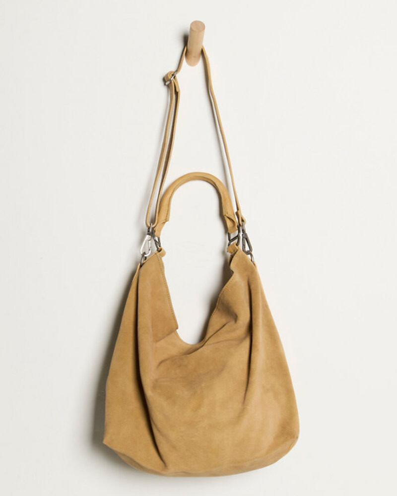Free People Suzie Suede Slouch Tote | Harvest
