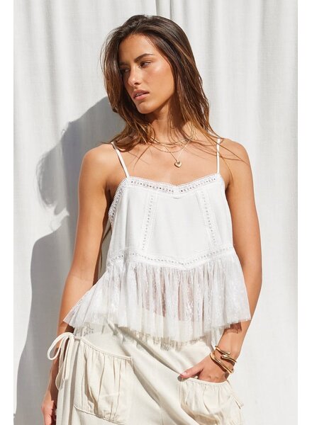 Lorrie Lace Cami Top