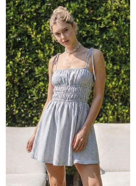 Stella Striped Mini Dress
