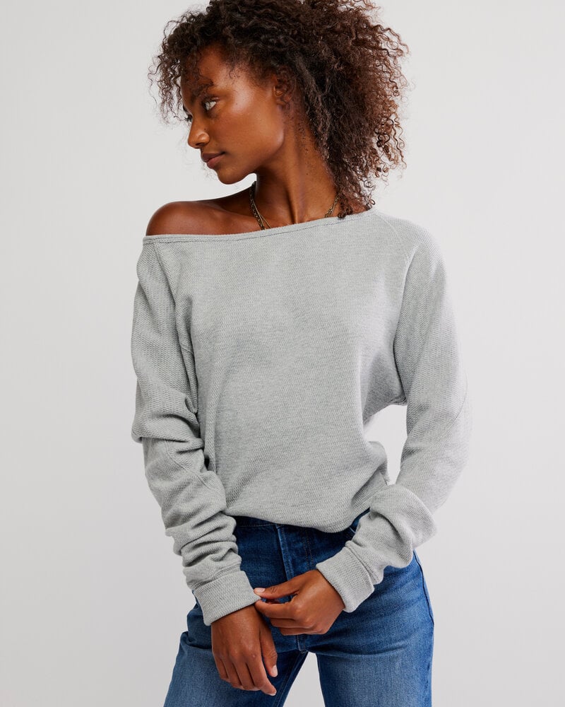 Free People Jess Long Sleeve | Grey