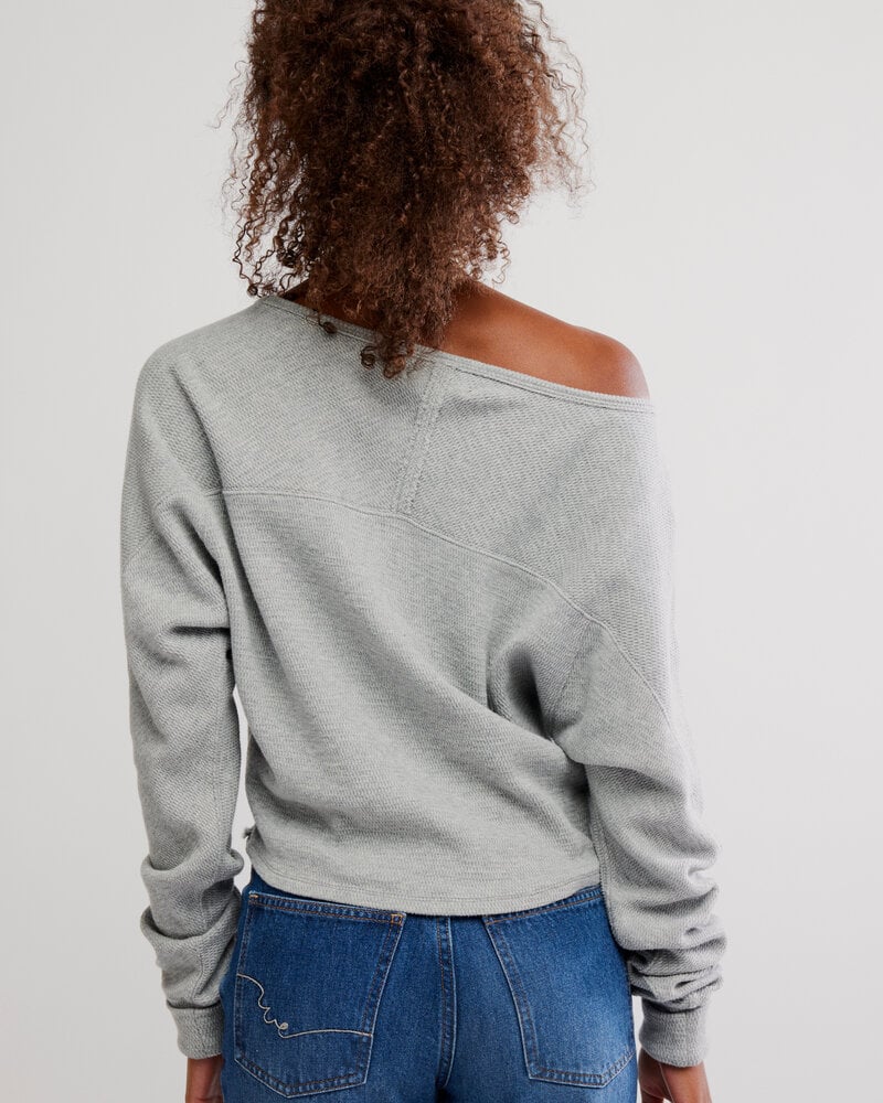 Free People Jess Long Sleeve | Grey