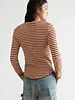 Free People Easy Does It Striped Tee | Brown