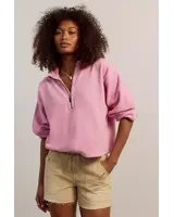 Free People Celeste Quarter Zip | Pink