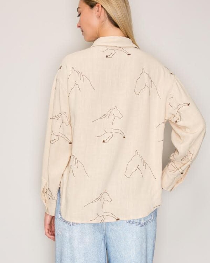 Karin Horse Blouse