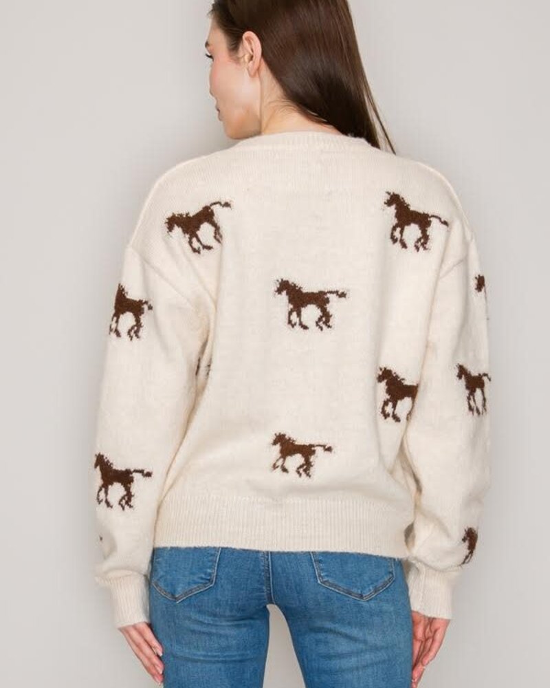 Sarah Horse Sweater