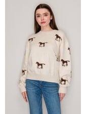 Sarah Horse Sweater