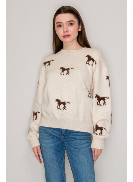Sarah Horse Sweater