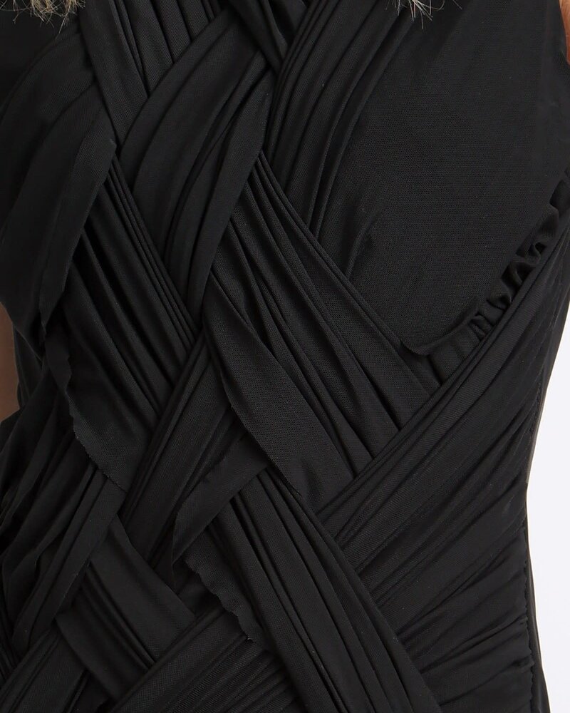 Century Crisscross Maxi Slip Dress